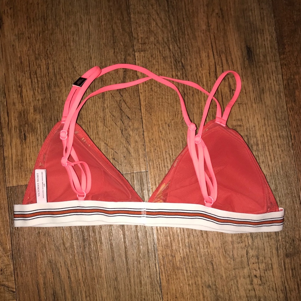 SOLD on Ⓜ️! Victoria’s Secret Floral Satin Bralett - Picture 4 of 4